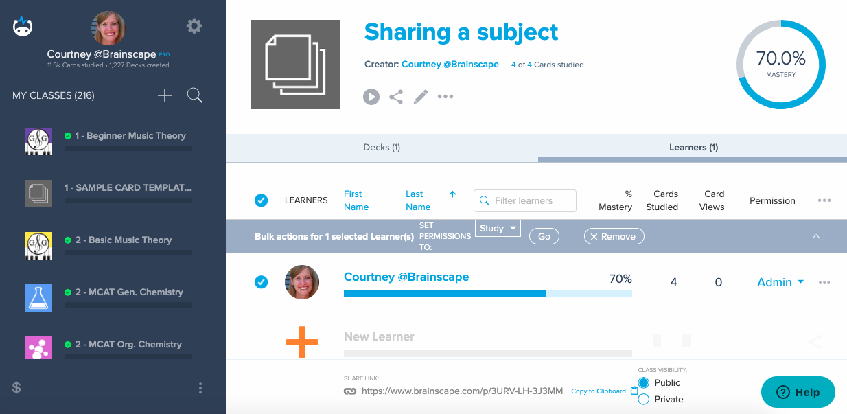 Brainscape Screenshot